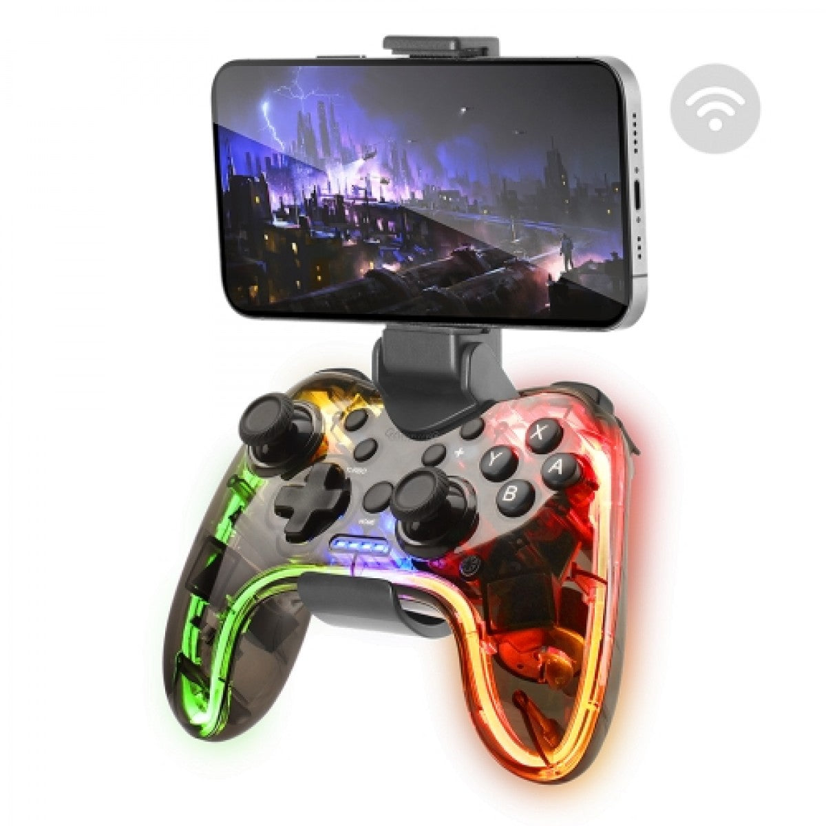 Mars Gaming MGP-BT Bluetooth Wireless Game Controller USB-C / X-input &amp; D-input / Gyroscope